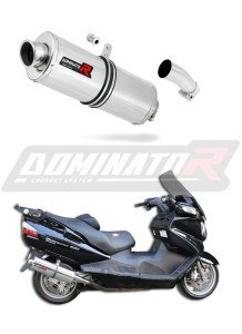 Suzuki BURGMAN 650 2002 - 2012 Toba de esapament OV + dB killer medium