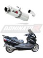 exhaust muffler DOMINATOR ROUND fits to Suzuki BURGMAN 650  2013  7