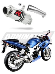 Suzuki SV 650 S 1999 - 2002 Exhaust Silencer Muffler GP1 + dB killer medium
