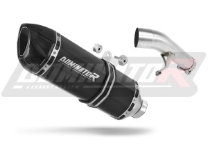Suzuki GSX 1250 FA 2010 - 2016 Toba de esapament HP1 NEGRU + dB killer medium