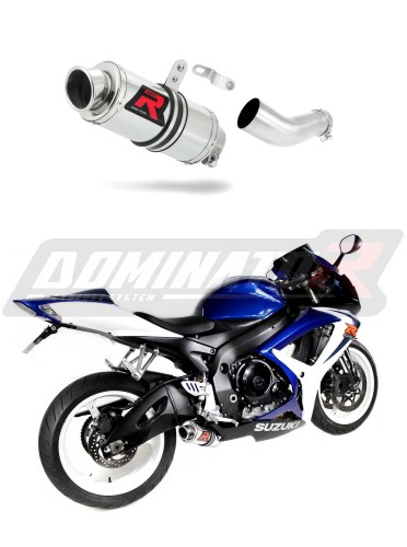GSXR 750 K6 K7 EXHAUST Suzuki Muffler Auspuff Sportauspuff Silencer Echappement Silencieux Scarico Scarichi Escape Wydech Tłumik GP 1 2006 - 2007 DOMINATOR  x