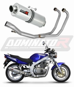 Suzuki GS 500F 2004 - 2014 Sistem complet cu colector si toba de esapament OV + dB killer medium