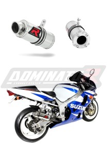 Suzuki GSXR 750 K1 K5 2001 - 2005 Toba de esapament GP1 + dB killer medium