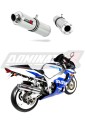 GSXR 750 K1-K5 EXHAUST Suzuki Muffler Auspuff Sportauspuff Silencer Echappement Silencieux Scarico Scarichi Escape Wydech Tłumik ROUND 2001 - 2005 DOMINATOR  x
