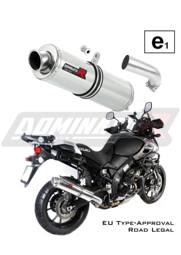 wydech tłumik DOMINATOR Homologowany ROUND pasujący do motocykla DL 1000 V-STROM 2017 - 2020 5