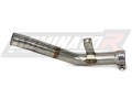 GSXR 750 L1-L6 Exhaust Cat Eliminator Catalyst Catalytic Converter Linkpipe Decat Downpipe 2011 - 2016 DOMINATOR  x