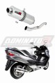 exhaust muffler DOMINATOR OV fits to Suzuki BURGMAN 400 2007  2016 6