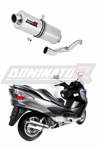 exhaust muffler DOMINATOR OV fits to Suzuki BURGMAN 400 2007  2016 6
