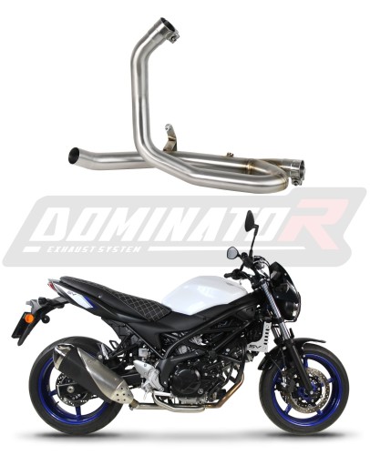 SV 650 Exhaust Suzuki Cat Eliminator Catalyst Catalytic Converter Linkpipe Decat Downpipe 2016 - 2020 DOMINATOR x