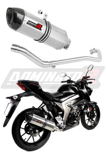 complete exhaust system with muffler DOMINATOR Full System HP1 fits to Suzuki GSX S 125 2017  2019 5