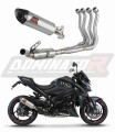 complete exhaust system with muffler DOMINATOR Full System HP8 fits to Suzuki GSXS 1000 / F 2015  2020 6