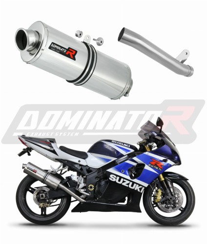 wydech tłumik DOMINATOR Slip-on Owalny pasujący do motocykla Suzuki GSXR 1000 K1 - K4 2001 - 2004 6