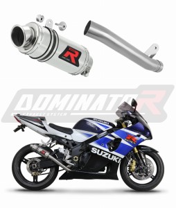 Suzuki GSXR 1000 K1 - K4 2001 - 2004 Toba de esapament Slip-on GP1 + dB killer medium