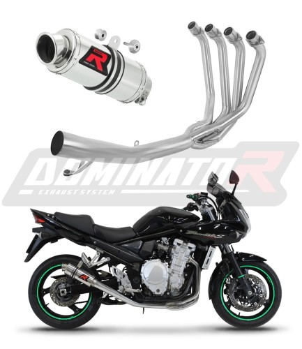 complete exhaust system with muffler DOMINATOR Full System GP1 fits to Suzuki GSF 1250 N / S BANDIT 2007  2016 7