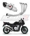 complete exhaust system with muffler DOMINATOR Full System HP1 fits to Suzuki GSF 1250 N / S BANDIT 2007  2016 7