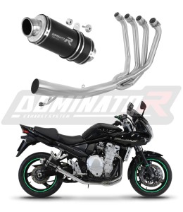 Suzuki GSF 650 BANDIT N / S  2007 - 2016 Sistem complet cu colector si toba de esapament GP1 NEGRU + dB killer medium