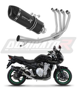 Suzuki GSF 650 BANDIT N / S  2007 - 2016 Sistem complet cu colector si toba de esapament HP1 NEGRU + dB killer medium