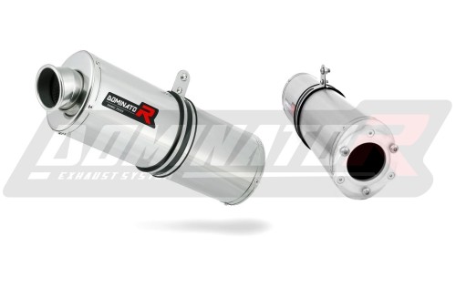 TT 600 EXHAUST Triumph Muffler Auspuff Sportauspuff Silencer Echappement Silencieux Scarico Scarichi Escape Wydech Tłumik OVAL DOMINATOR  x