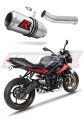 exhaust muffler DOMINATOR GP fits to Triumph STREET TRIPLE 675 R / S / RS 2013  2016 5