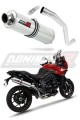 Tiger Sport 1050 EXHAUST Triumph Muffler Auspuff Sportauspuff Silencer Echappement Silencieux Scarico Scarichi Escape Wydech Tłumik ROUND 2016 - 2020 DOMINATOR x