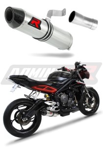Triumph STREET TRIPLE 765 S /R / RS 2017 - 2022 Toba de esapament HP2 + dB killer medium