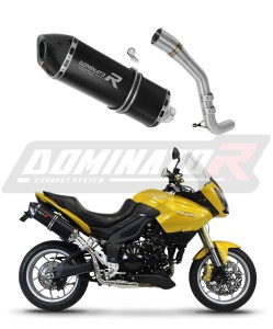 Triumph Tiger 1050 2006 - 2012 Toba de esapament HP7 NEGRU + dB killer medium