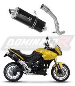 Triumph Tiger 1050 2006 - 2012 Toba de esapament P7 NEGRU + dB killer medium
