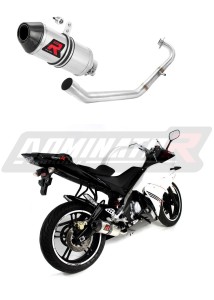 Yamaha YZF R125 2008 - 2013 Sistem complet cu colector si toba de esapament HP3 + dB killer medium