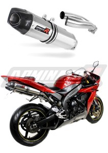 Yamaha YZF R1 1000 RN12 2004 - 2006 Toba de esapament HP1 + dB killer medium