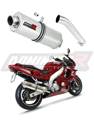 wydech tłumik DOMINATOR Owalny pasujący do motocykla Yamaha YZF 600 R Thundercat 1996 - 2006 7