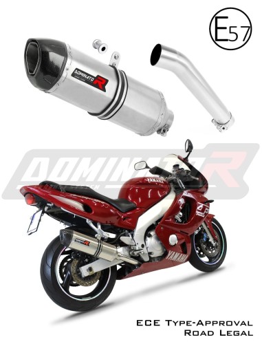 wydech tłumik DOMINATOR Homologowany HP1 pasujący do motocykla YZF 600R Thundercat 1996 - 2006 8