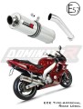 exhaust muffler DOMINATOR homologated road legal ROUND fits to YZF 600R Thundercat 1996  2006 8