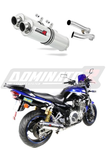 exhaust muffler DOMINATOR ROUND fits to Yamaha XJR 1300 99 06  5