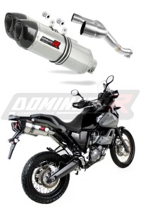 Yamaha XT 660 Z TENERE 2008 - 2016 DUAL Toba de esapament HP1 + dB killer medium