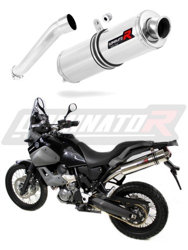 XT 660 Z TENERE EXHAUST Yamaha Muffler Auspuff Sportauspuff Silencer Echappement Silencieux Scarico Scarichi Escape Wydech Tłumik ROUND 2008 - 2016 DOMINATOR x