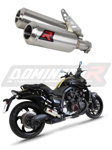 exhaust muffler DOMINATOR GP fits to Yamaha V MAX 1700 2009  2019 6