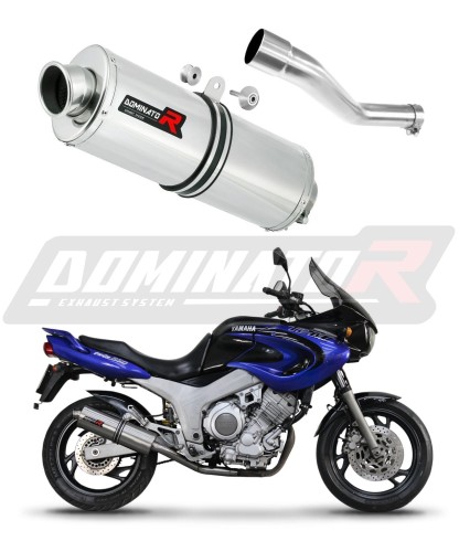 wydech tłumik DOMINATOR Owalny pasujący do motocykla Yamaha TDM 850 Right Side 1996 - 2001 6