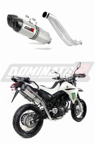 XT 660 X EXHAUST Yamaha Muffler Auspuff Sportauspuff Silencer Echappement Silencieux Scarico Scarichi Escape Wydech Tłumik Carbon Tip HP1 2004 - 2015 DOMINATOR  x