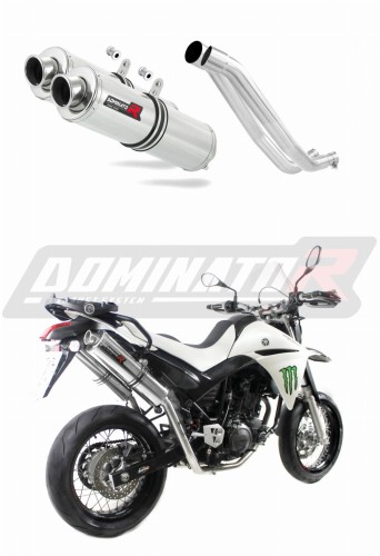 wydech tłumik DOMINATOR Okrągły pasujący do motocykla Yamaha XT 660 X 2004 - 2016 5