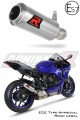 exhaust muffler DOMINATOR homologated road legal GP fits to YZF R1 1000 RN49 2017  2019 8