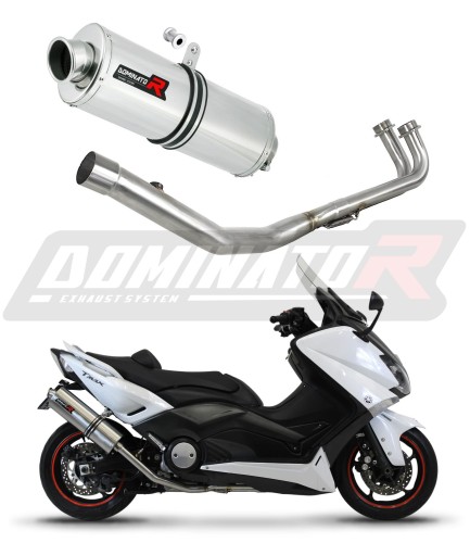complete exhaust system with muffler DOMINATOR Full System OV fits to Yamaha XP 530 TMAX 2012  2016 6