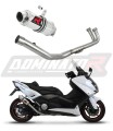 complete exhaust system with muffler DOMINATOR Full System GP1 fits to Yamaha XP 530 TMAX 2012  2016 6