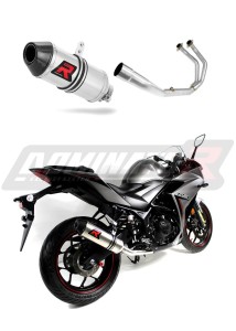 Yamaha YZF R3 2015 - 2018 Sistem complet cu colector si toba de esapament HP3 + dB killer medium