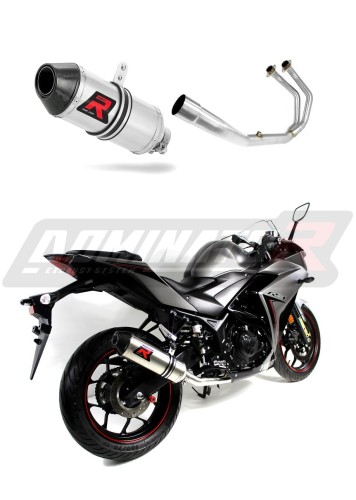 kompletny układ wydechowy z tłumikiem DOMINATOR Full System HP3 pasujący do motocykla Yamaha YZF R3 2015 - 2018 6