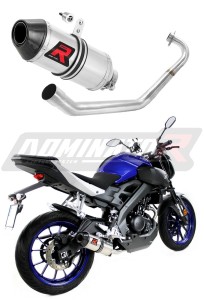 Yamaha MT 125 2014 - 2019 Sistem complet cu colector si toba de esapament HP3 + dB killer medium