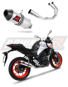 Yamaha MT 03 2014 - 2016 Sistem complet cu colector si toba de esapament HP3 + dB killer medium