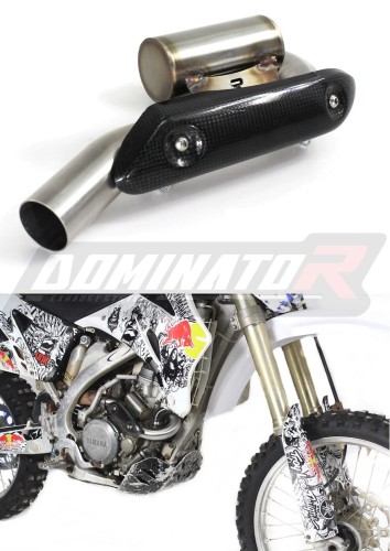 WR 250F Exhaust Header Head pipe Linkpipe Downpipe Kolano with PowerBomb 2007 - 2013 DOMINATOR x