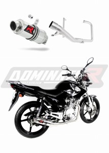Yamaha YBR 125 2009 - 2018 Sistem complet cu colector si toba de esapament GP1 + dB killer medium