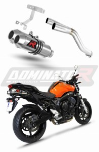 Yamaha FZ6 FAZER 600 S2 2006 - 2010 Toba de esapament OV G2 + dB killer medium