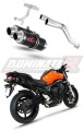 FZ6 FAZER S2 Exhaust Yamaha Muffler Auspuff Sportauspuff Silencer Echappement Silencieux Scarico Scarichi Escape Wydech Tłumik ROUND BLACK 2006 - 2010 DOMINATOR x